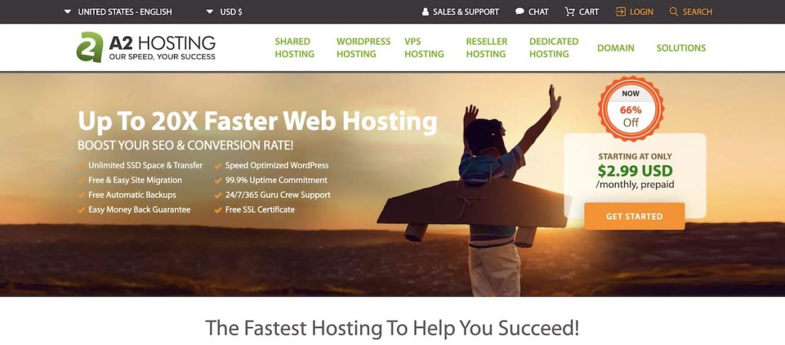 A2 Web Hosting Review